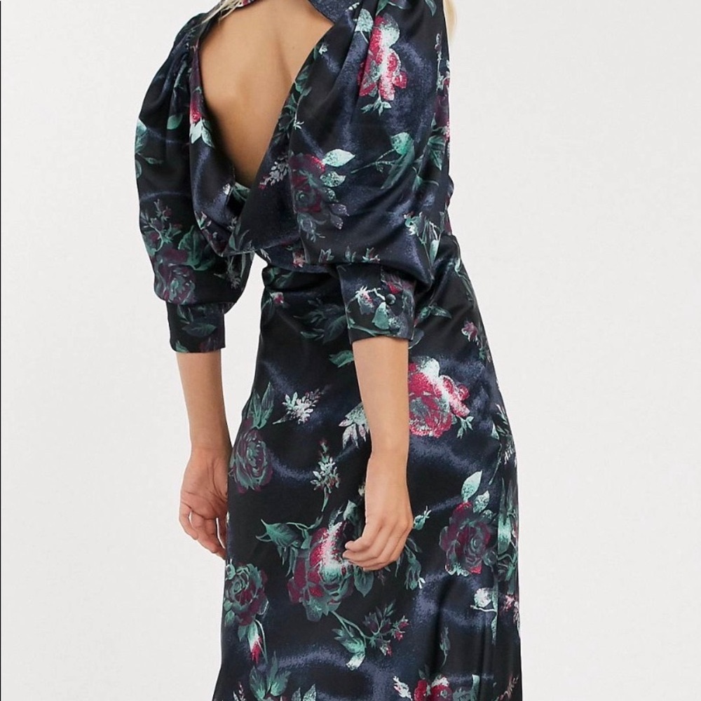 ASOS Satin Maxi Dress NWT